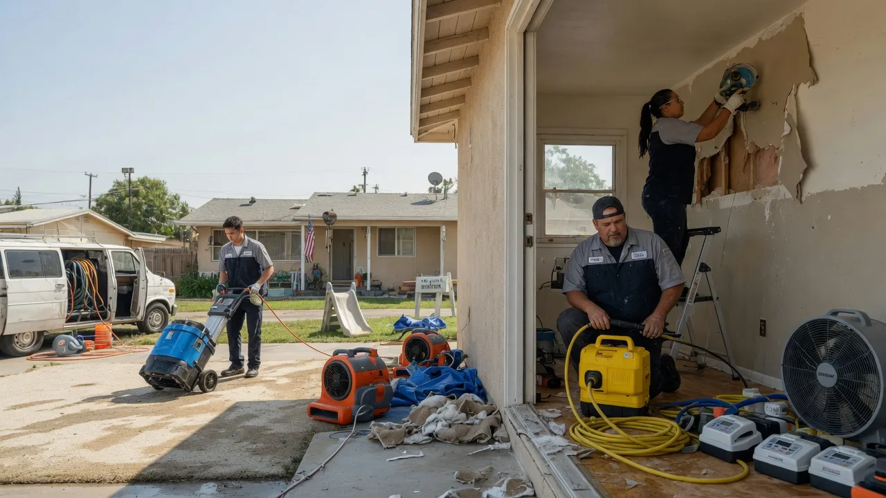 Water Damage Restoration in Bourneville, OH near me
